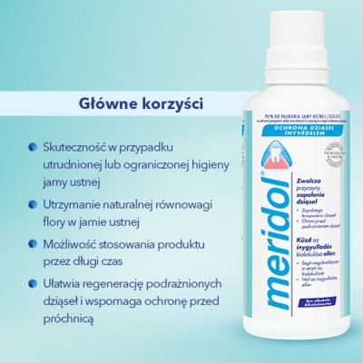 Meridol Ochrona Dziąseł płyn do płukania ust 400ml