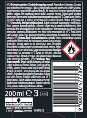 Taft Power Cashmere, pianka do włosów, 200ml