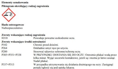 Tytan Antystatyczny płyn  do glazury, terakoty, pcv, 1kg