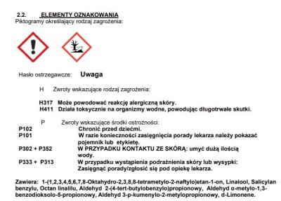 General Fresh Kwiatowy, odświeżacz do odkurzacza, 3 sztuki