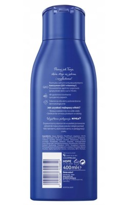 Nivea Body Q10 Plus, ujędrniające mleczko do ciała, 400ml