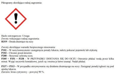 Oro, 4203, Bio odkamieniacz do urządzeń kuchennych, 2x25g