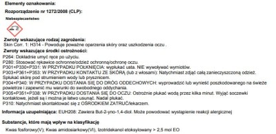 VC 120 Pikasat, skoncentrowany środek do gruntownego czyszczenia ceramicznych urządzeń sanitarnych, 1l