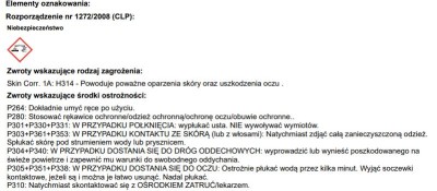 VC 110 Pikapur, skoncentrowany środek do bieżącej pielęgnacji pomieszczeń i urządzeń sanitarnych, 1l