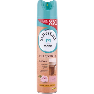 Sidolux M Kwiatowy, środek do czyszczenia mebli drewnianych, spray 350ml