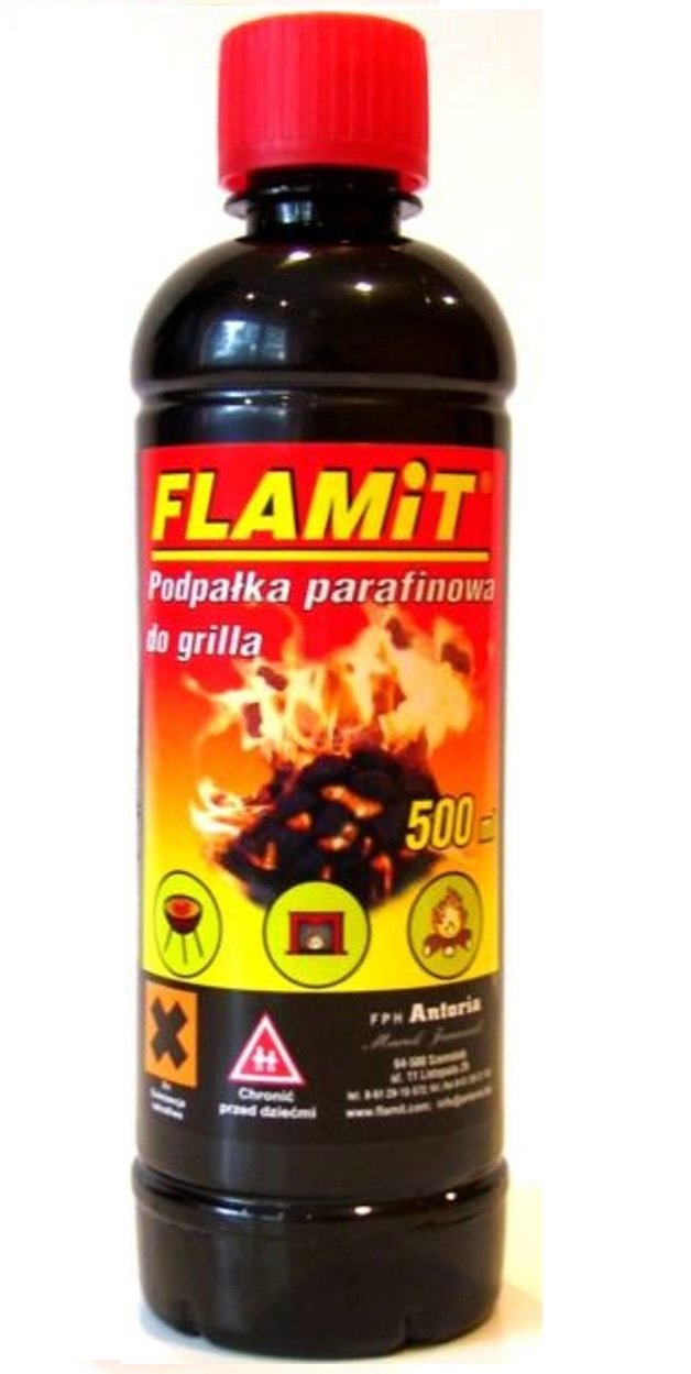 Flamit, parafinowa podpałka, 500ml
