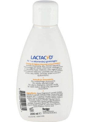 Lactacyd Femina, emulsja do higieny intymnej, 200ml