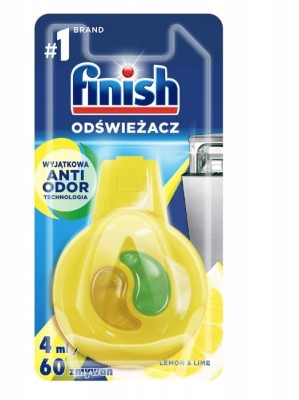 Finish Calgonit, Citro Fresh, odświeżacz do zmywarki, 60 zmywań