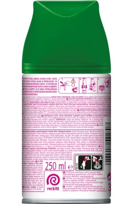 Air Wick Freshmatic, Magnolia & Cherry, samouwalniający odświeżacz powietrza, zapas, 250ml