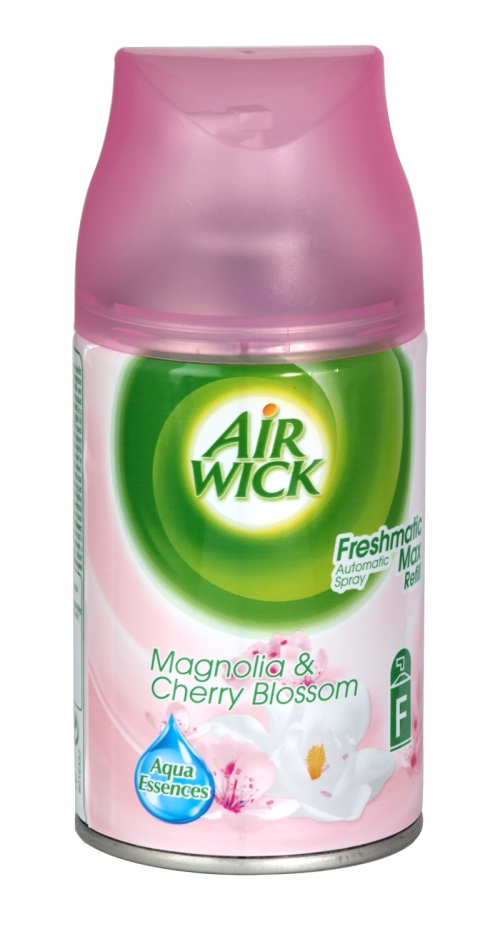 Air Wick Freshmatic, Magnolia & Cherry, samouwalniający odświeżacz powietrza, zapas, 250ml