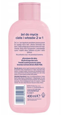 Bambino, żel do mycia ciała i włosów dla dzieci, 400ml