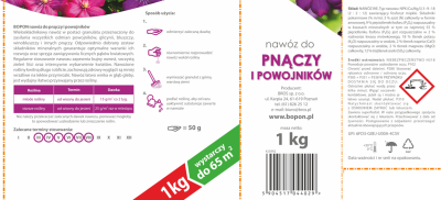 Biopon, nawóz granulowany do pnączy i powojników, 1kg