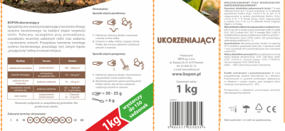 Biopon, nawóz granulowany ukorzeniający, 1kg