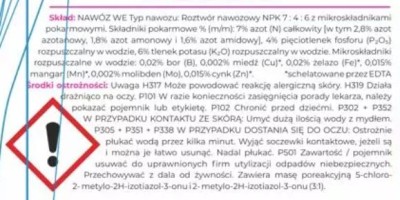 Biopon, żelowy nawóz mineralny do róż, 500ml