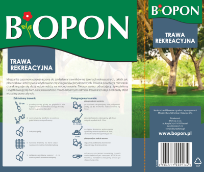 Biopon, trawa rekreacyjna, 1kg