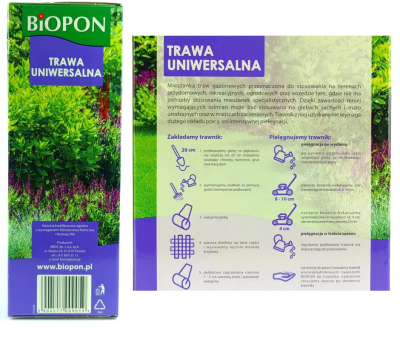 Biopon, trawa uniwersalna, 500g