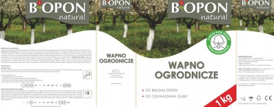 Biopon, wapno ogrodnicze, 1kg