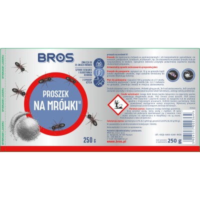 Bros proszek do zwalczania mrówek 250g