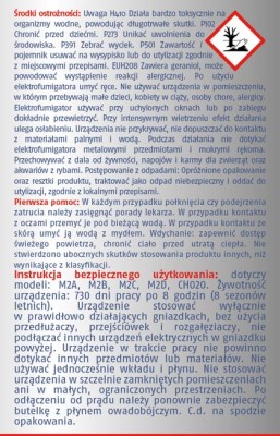 Bros Elektro urządzenie elektryczne z płynem 3w1 na muchy komary i mrówki 60 nocy