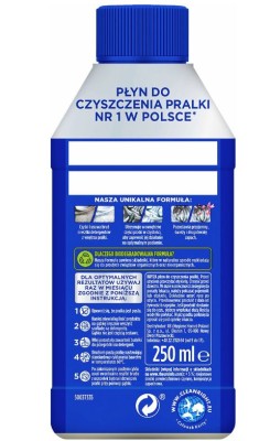 Bryza, płyn do czyszczenia pralek, 250ml