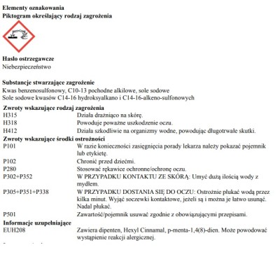 Tytan, dwufazowa zawieszka do toalety, zapach cytrynowy