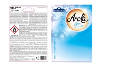 Arola, General Fresh Mini Magic Ice Dream, odświeżacz powietrza, urządzenie