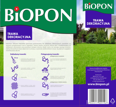 Biopon, trawa dekoracyjna, 2kg