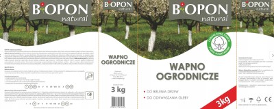 Biopon, wapno ogrodnicze, 3kg