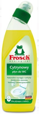 Frosch, Cytrynowy płyn do czyszczenia toalety, 750ml