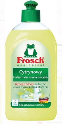 Frosch, Cytrynowy balsam do mycia naczyń, 500ml