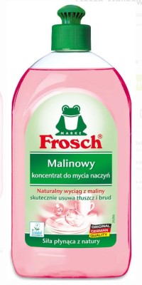 Frosch, Malinowy koncentrat do mycia naczyń, 500ml