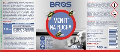 Bros Venit preparat na muchy 400ml