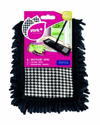 York, Pepita, wkład zapas do mopa z mikrofibry, płaski, 1 sztuka