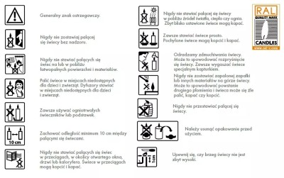 Bolsius, Biała, świeca pływająca, 20 sztuk