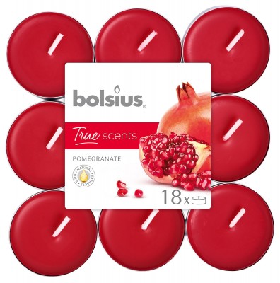 Bolsius True Scents, Granat, podgrzewacz 18szt, 4 godziny