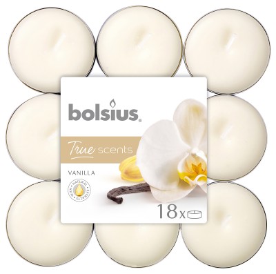 Bolsius True Scents, Wanilia, podgrzewacz 18szt, 4 godziny