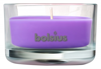 Bolsius True Scents, Lawenda, świeca w szkle 50/80mm