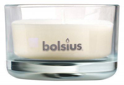 Bolsius True Scents, Wanilia, świeca w szkle 50/80mm