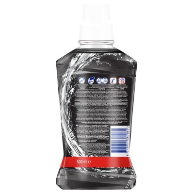 Colgate Plax White + Charcoal płyn do płukania ust z aktywnym węglem 500ml