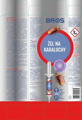 Bros żel na karaluchy 20g