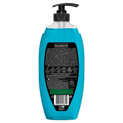 Palmolive Sport Mięta i Olejki Cedrowe żel pod prysznic z dozownikiem dla mężczyzn 750ml 