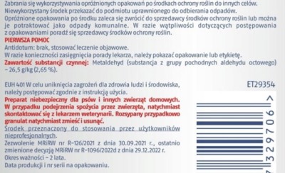 Snacol 3gb środek zwalczający ślimaki 200g 