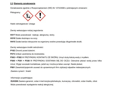 Expel zapach świeżego prania zawieszka na mole 1 sztuka