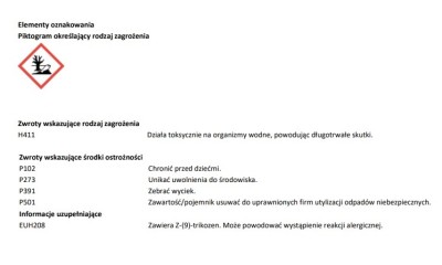 Expel dwuskładnik do zwalczania much 1 sztuka