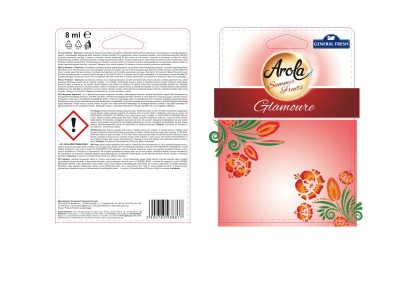 General Fresh Glamoure Summer Fruits odświeżacz samochodowy 1 sztuka