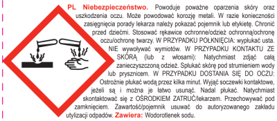 Nurek General Fresh do zalania zimną wodą środek do udrażniania rur 200g