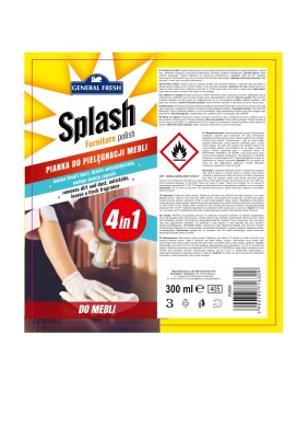 Generał Fresh Splash 4w1 pianka do mebli 300ml