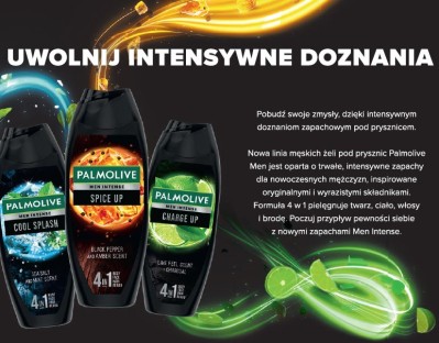 Palmolive żel pod prysznic Men Intense Spice Up 500 ml