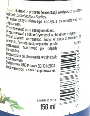 Bros Naturalnie Wrotycz ekstrakt na pędraki i opuchlaki 150ml