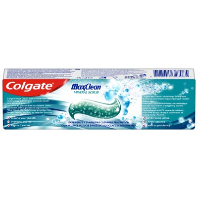 Colgate Max Clean Mineral Scrub pasta do zębów 75ml